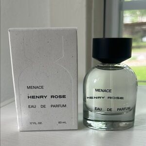NWT Henry Rose menace eau de parfum full size